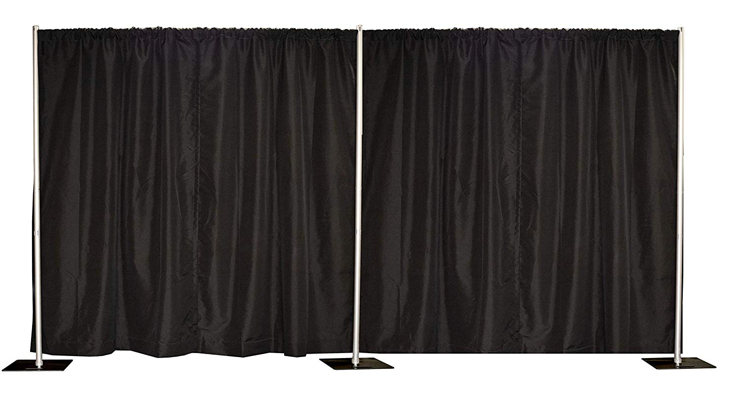 Pipe and Draping - Black