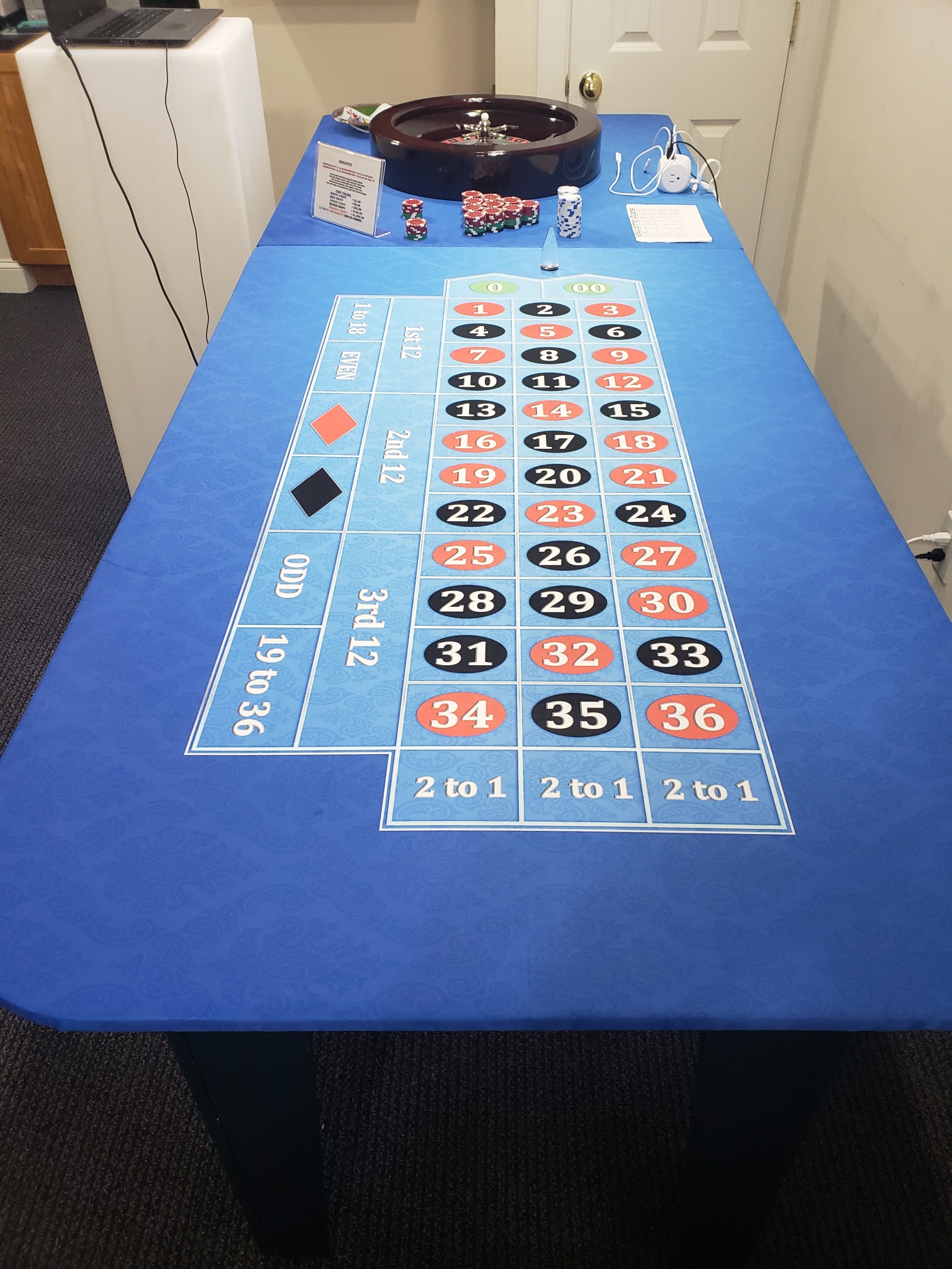 Virtual Roulette Table