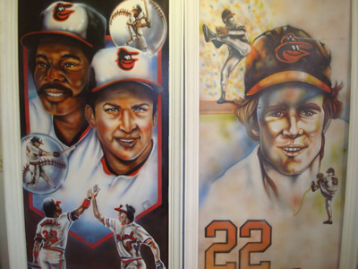 Orioles Double Pictures/Paintings